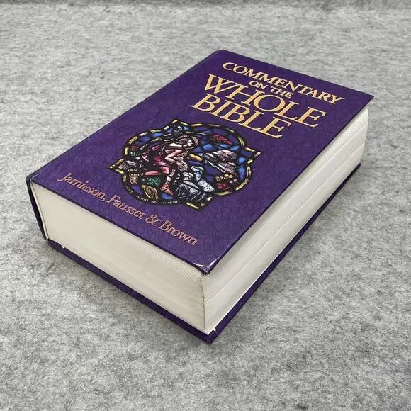 Commentary On the Whole Bible Study Christian Jamieson Fausset Brown Zondervan - Picture 6 of 12